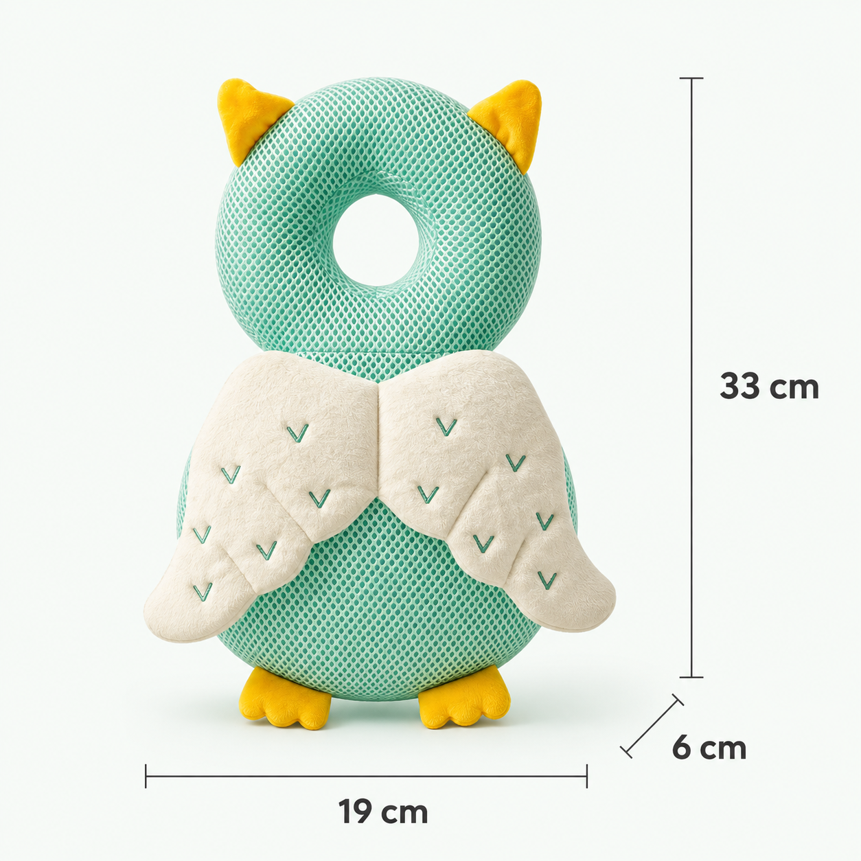 Protector de cabeza de bebé