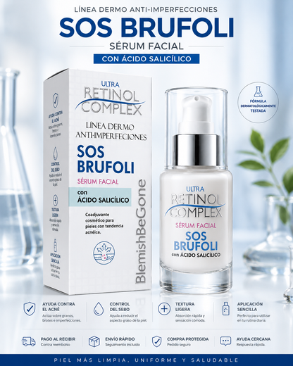 SÉRUM FACIAL SOS PARA ACNÉ 30ML – RETINOL COMPLEX